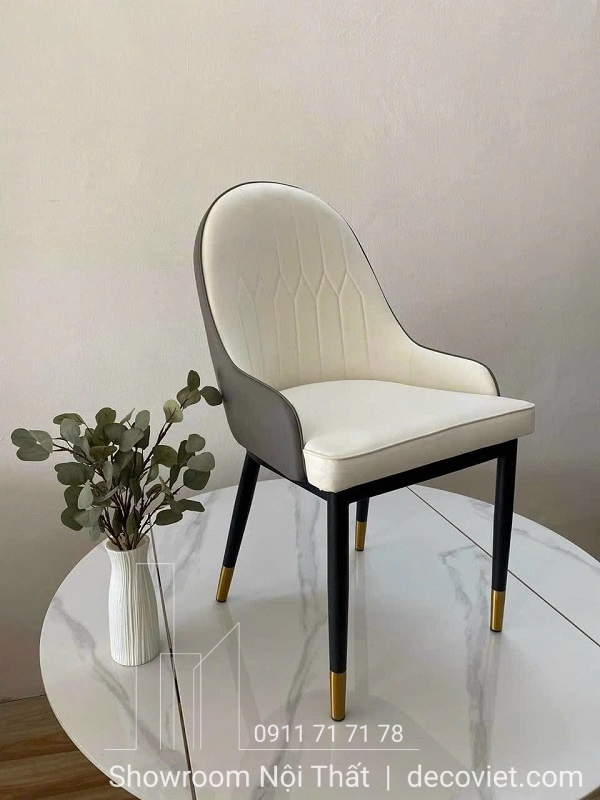 ghế bàn ăn bọc da