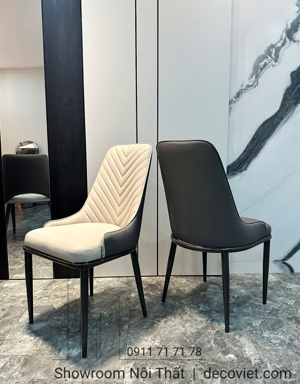 ghế ăn bọc da hiện đại
