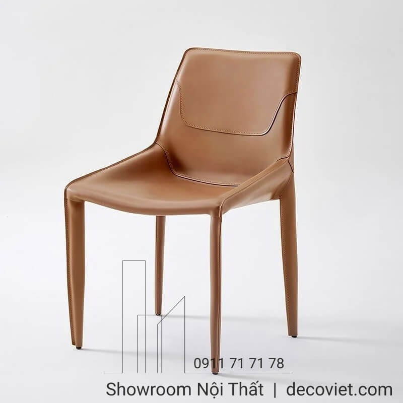 ghế ăn bọc da êm ái, thoải mái khi ngồi lâu