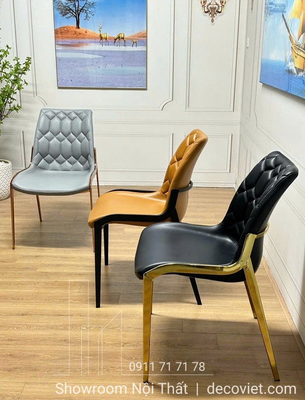 ghế ăn bọc da nhập khẩu