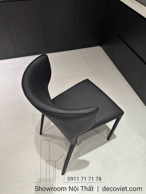 ghế bàn ăn bọc da