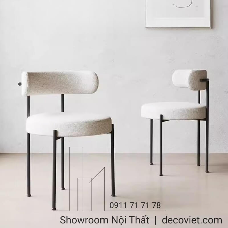 ghế ăn bọc vải đẹp sang trọng