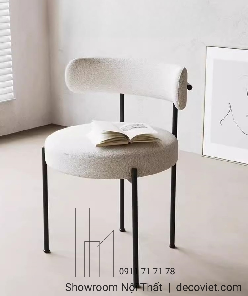 ghế ăn bọc vải cao cấp