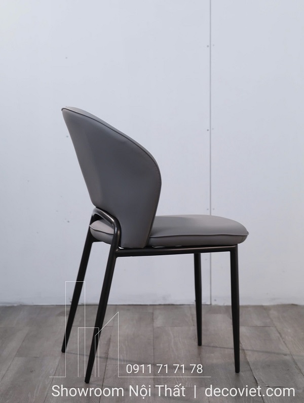ghế ăn cao cấp bọc da