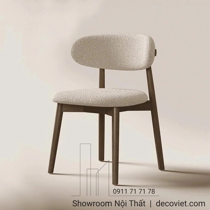 ghế ăn gỗ bọc nệm êm ái cho phòng ăn