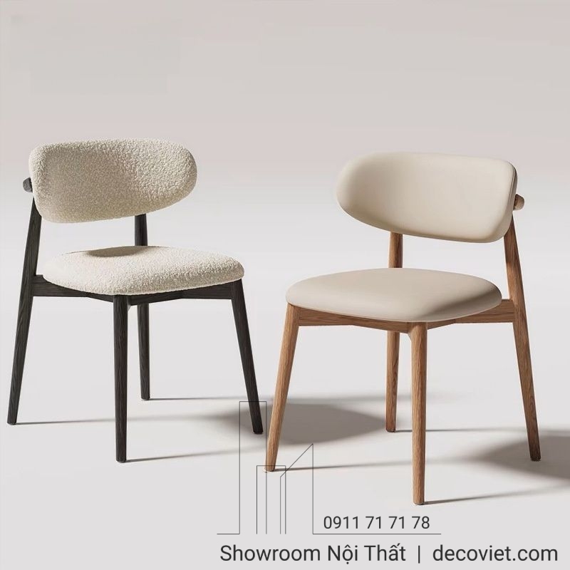 ghế ăn gỗ hiện đại đẹp sang trọng