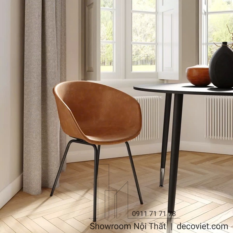 ghế ăn bọc da