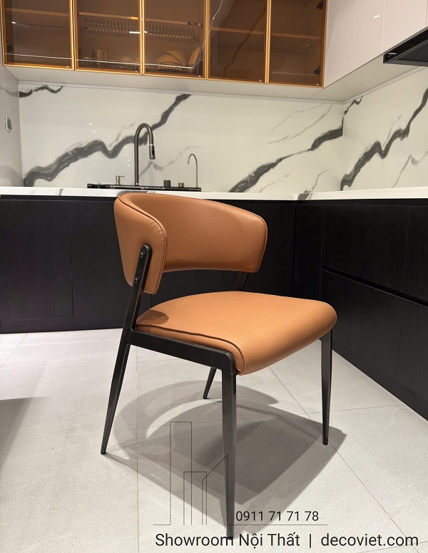 mẫu ghế ăn khung kim loại sơn tĩnh điện bền đẹp tại DecoViet