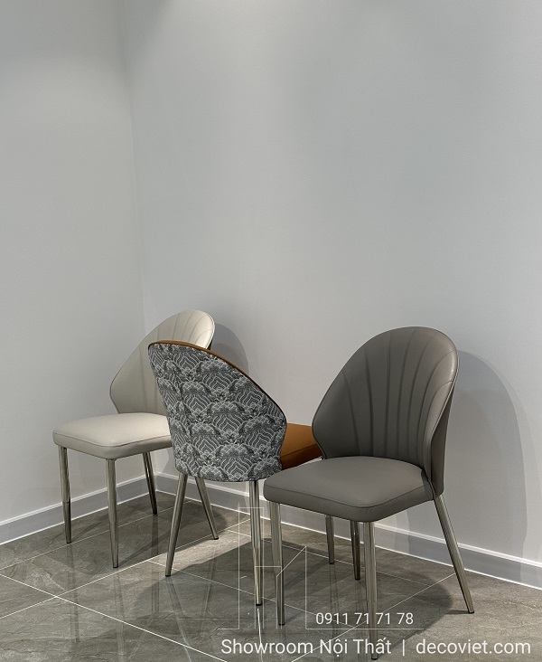 Bộ ghế ăn hiện đại 576S nhiều màu sang trọng tại showroom
