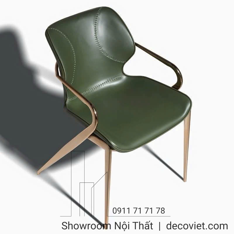ghế ăn bọc da đẹp sang trọng
