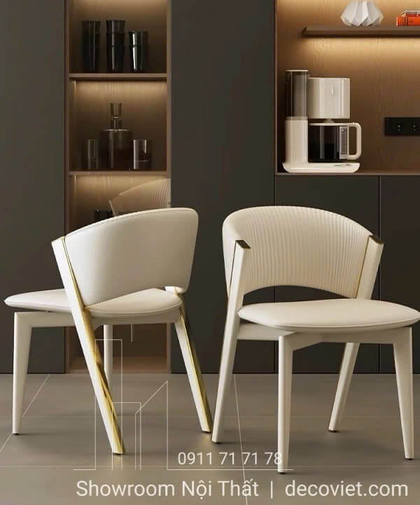 ghế ăn bọc da hiện đại