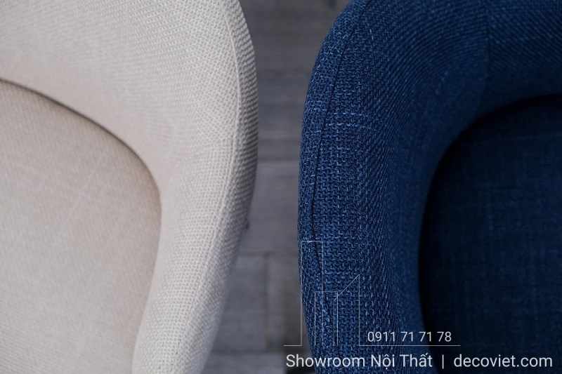 ghế ăn vải nỉ cao cấp chân sắt xoay linh hoạt