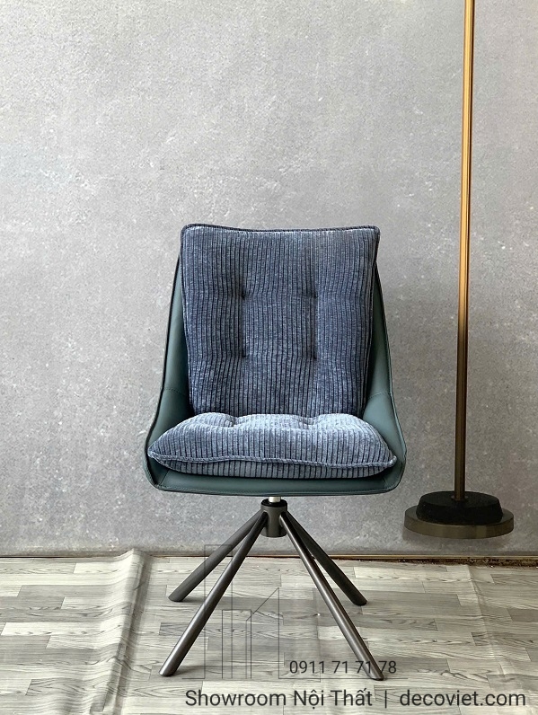 Ghế ăn chân xoay đẹp cho phòng ăn nhà phố, biệt thự hiện đại