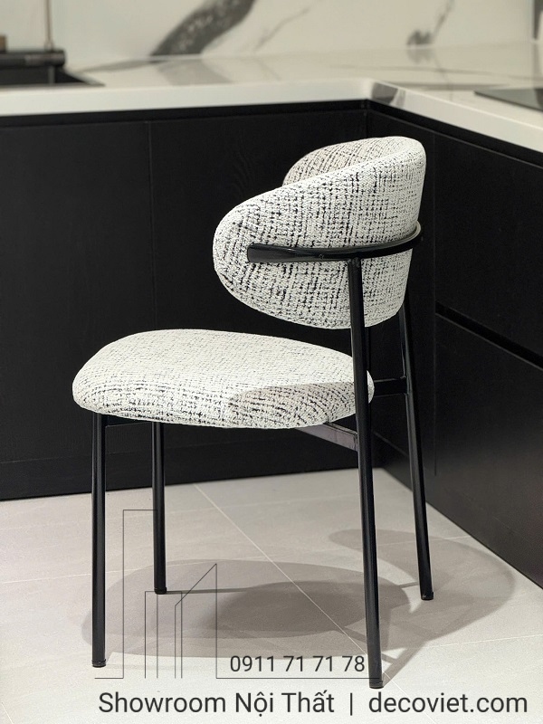 ghế ăn bọc vải cao cấp