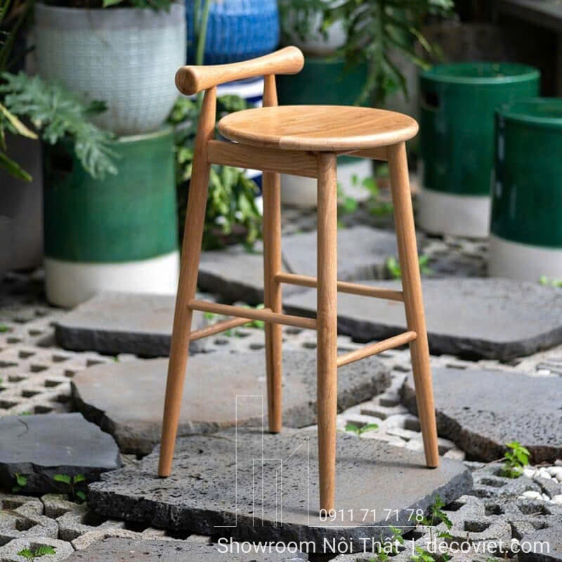 ghế quầy bar gỗ