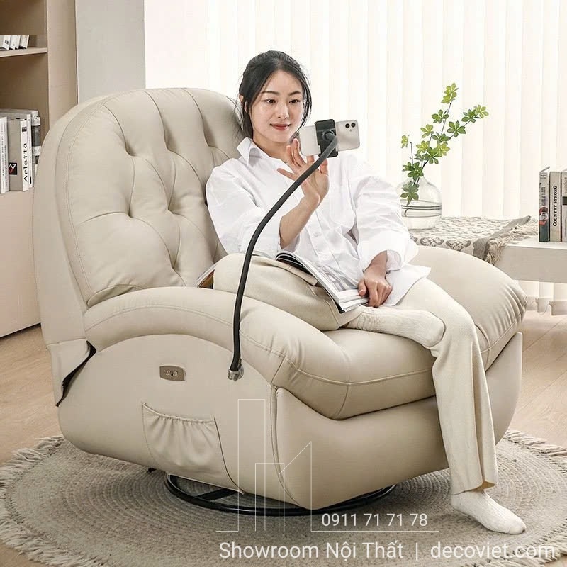 ghế thư giãn chỉnh điện hiện đại