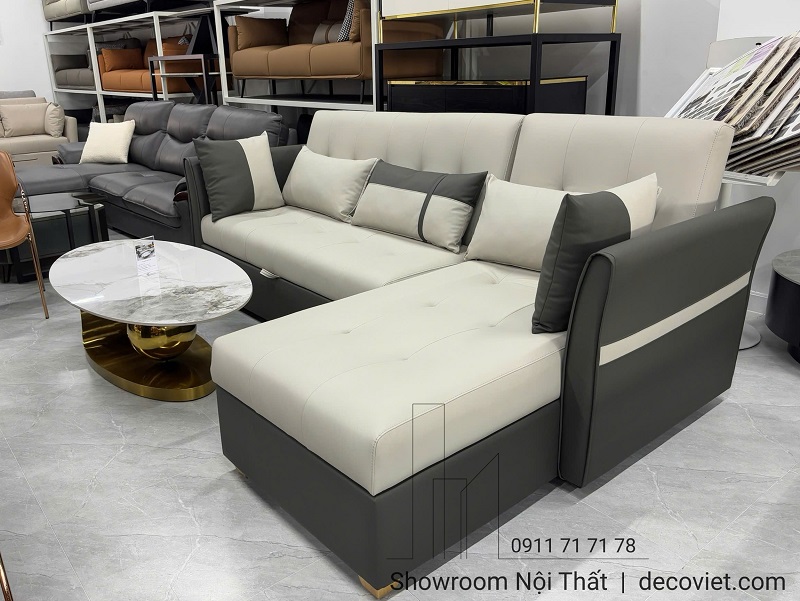 sofa kéo ra thành giường thiết kế cao cáp