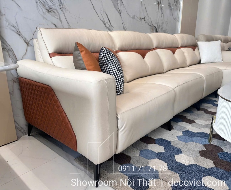 sofa da bò thật