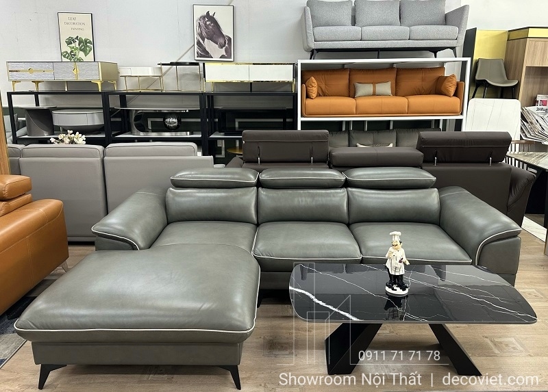 ghế sofa da bò thật