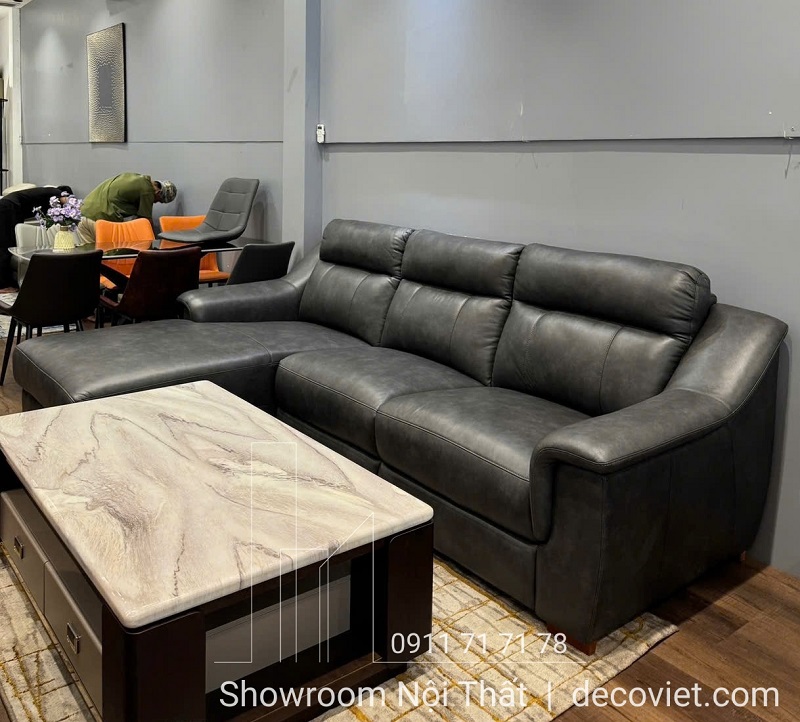 sofa da bò Ý giá rẻ