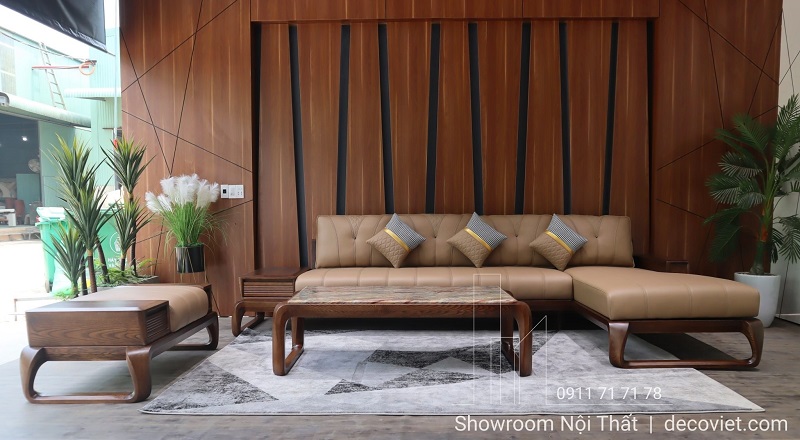 mẫu ghế sofa gỗ đẹp đơn giản