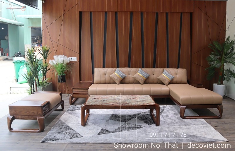 ghế sofa gỗ hiện đại