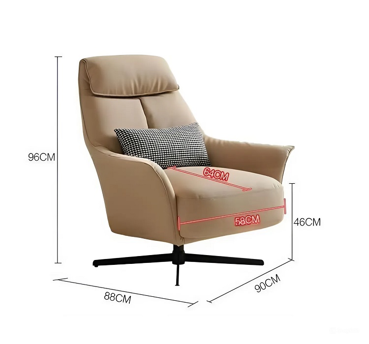 kích thước ghế thư giãn