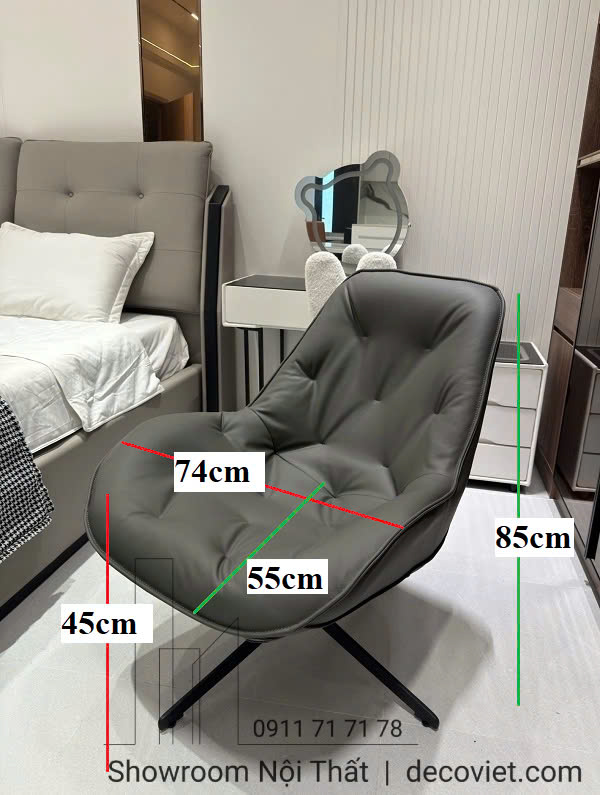 Ghế Xoay Thư Giãn 3088T