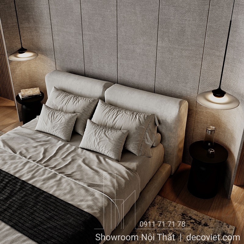 giường bọc nệm giá rẻ