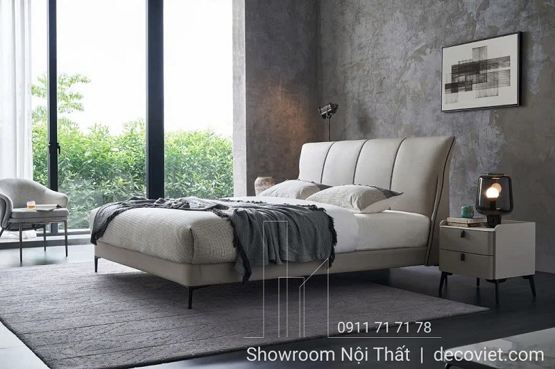 giường ngủ bọc da nhập khẩu