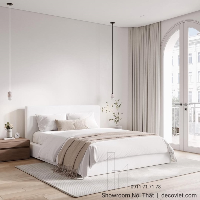 giường bọc vải cao cấp