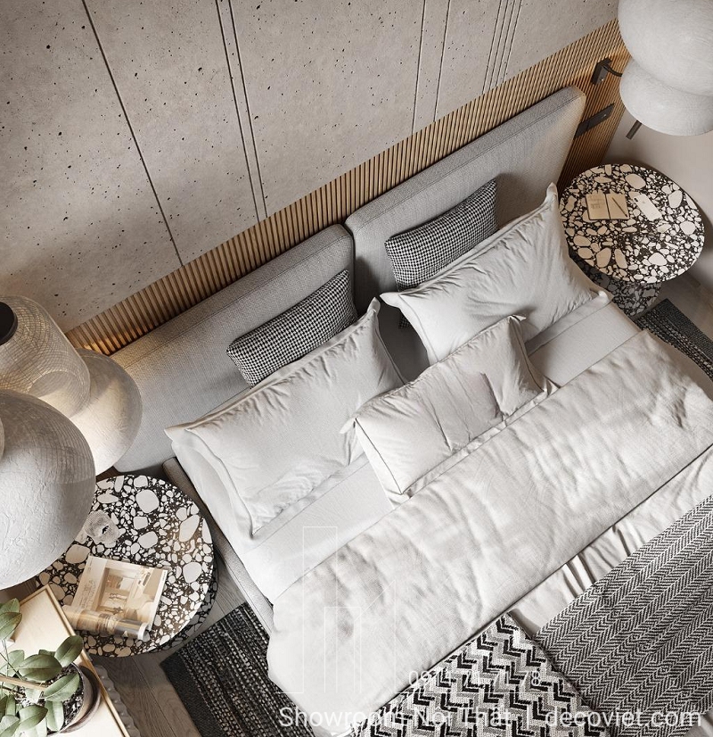 giường ngủ bọc vải đẹp