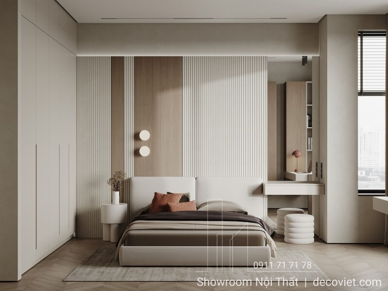 giường ngủ bọc nệm cao cấp