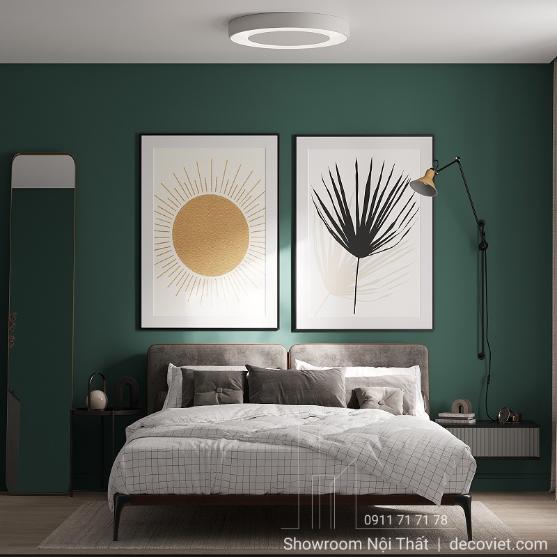 giường ngủ bọc nệm