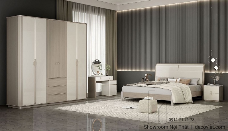 bộ nội tahát giường ngủ thiết kế hiện đại, phù hợp mọi không gian