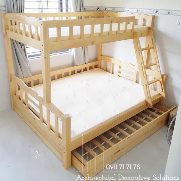 giường tầng gỗ
