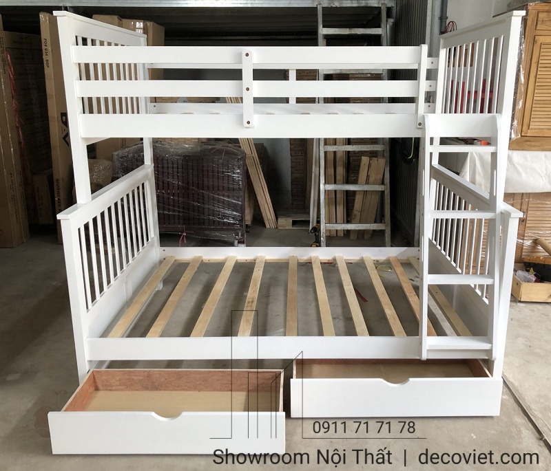 giường tầng gỗ đẹp
