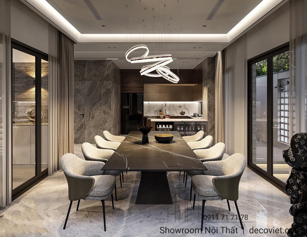 thi công nội thất nhà phố Lavida Vũng Tàu trọn gói