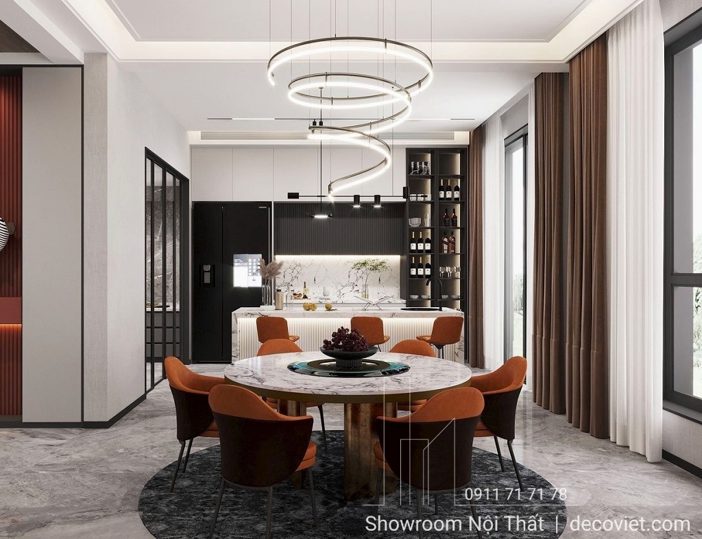 hoàn thiện nội thất bếp nhà phố lavida vũng tàu