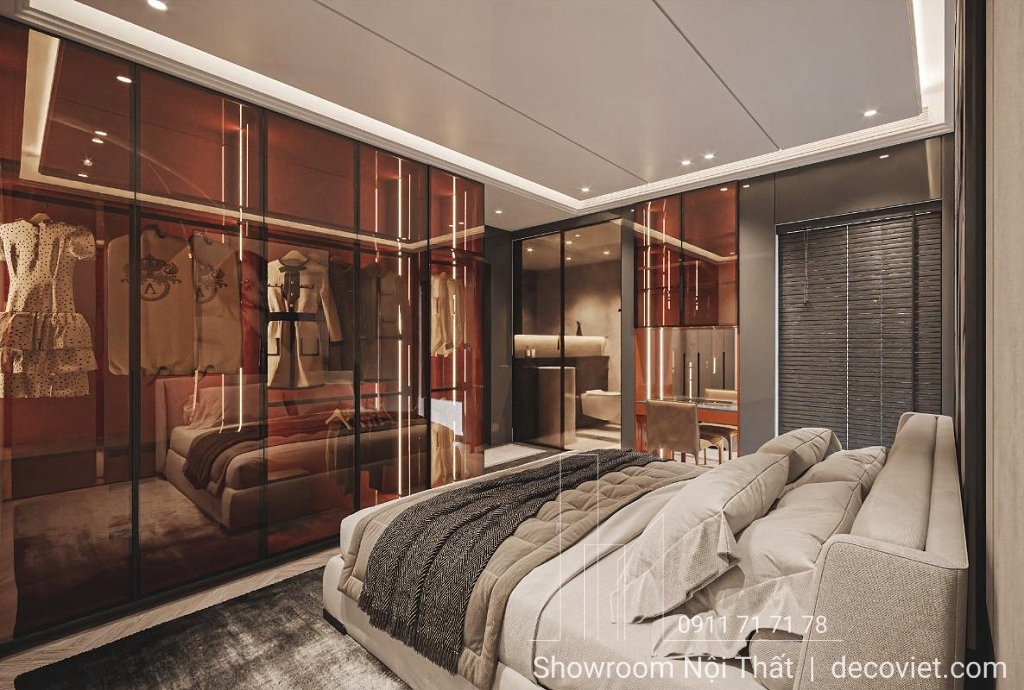 nội thất phòng ngủ nhà phố liền kề Lavida Vũng Tàu