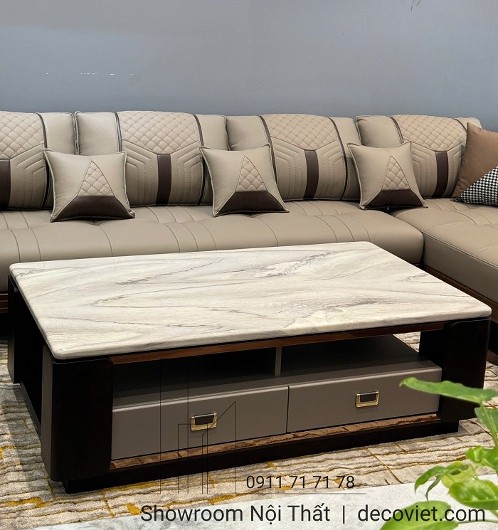 bàn trà mặt đá cao cấp