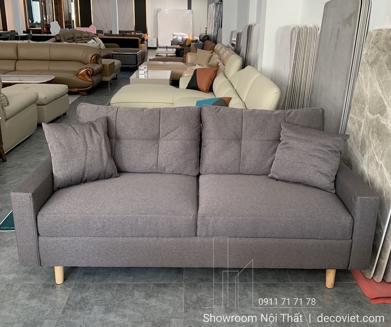 Sofa băng 2 chỗ phong cách tối giản cho studio và chung cư