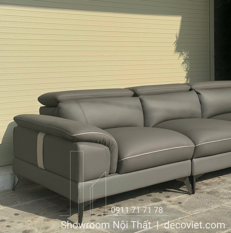 sofa băng bọc da nhập khẩu