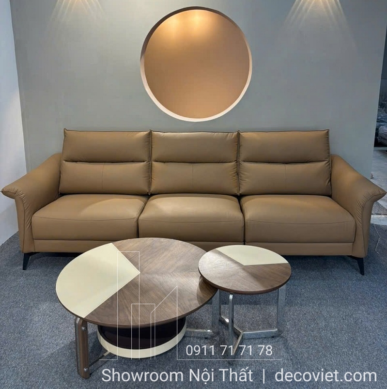 sofa băng bọc da nhập khẩu