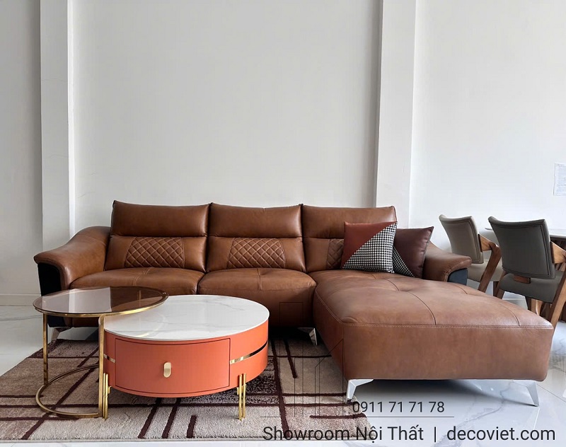 ghế sofa da bò Ý