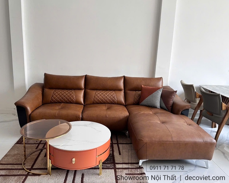 ghế sofa da bò thật