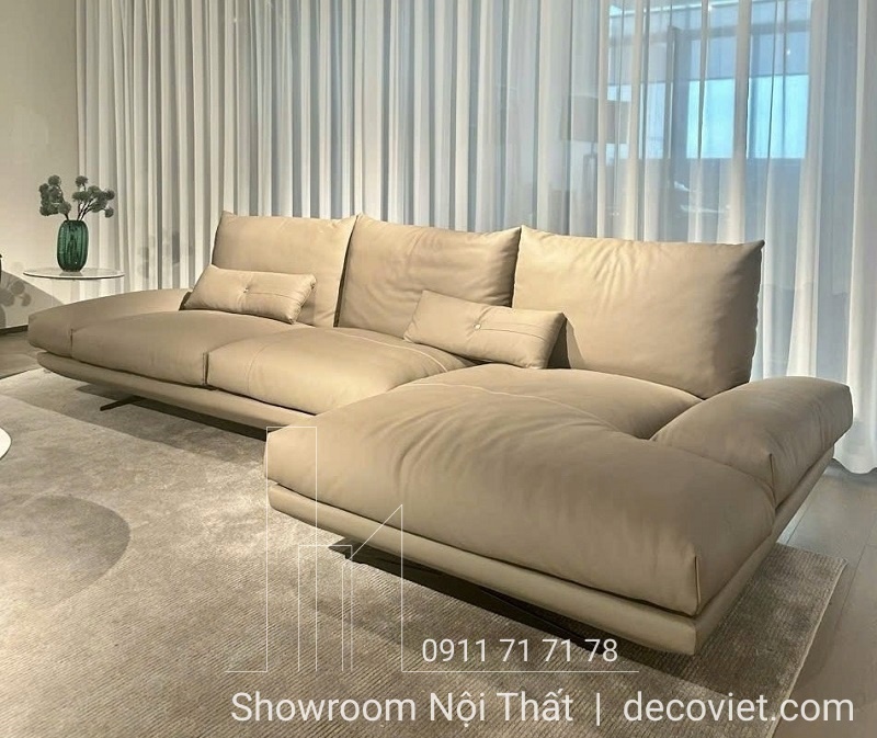 sofa da bò nhập khẩu