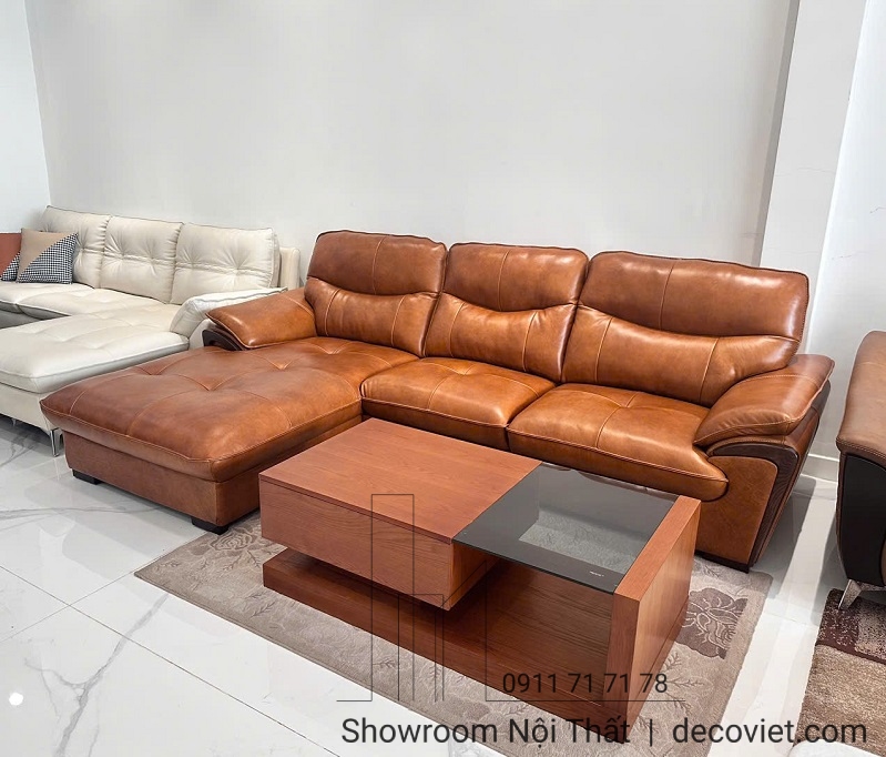 ghế sofa da bò thật