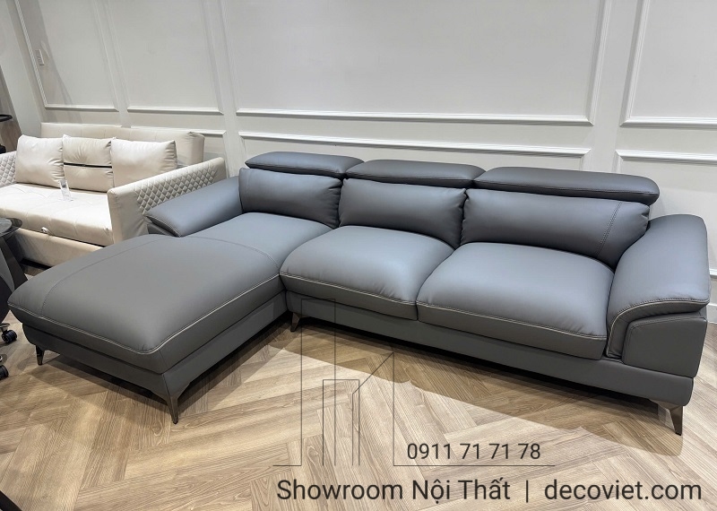 sofa da bò hiện đại