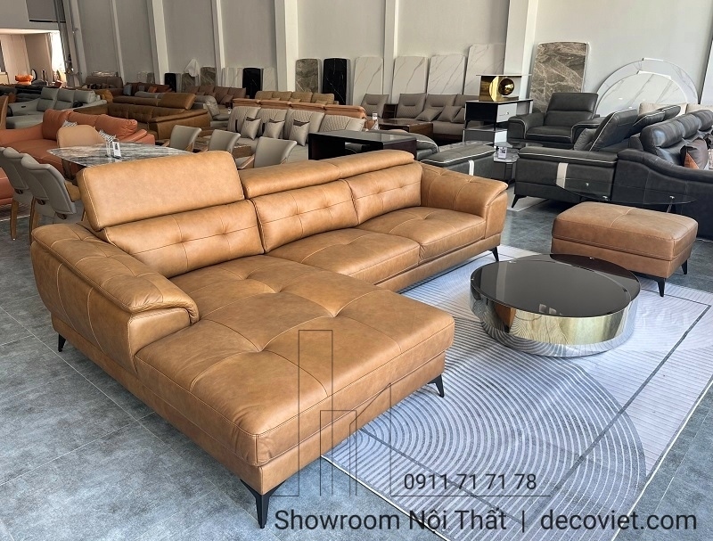sofa da bò Ý